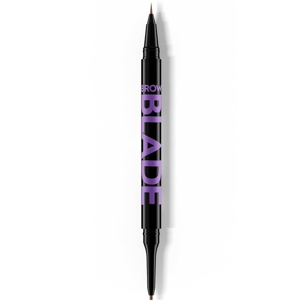 Urban Decay Brow Blade – Lápiz de Cejas, Doble Punta con Tinta y Lápiz Cremoso, Efecto Microblading, Larga Duración, Resistente al Agua, Vegano, Hasta 24 Hrs