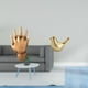 thumbnail image 2 of Manos Entrelazadas De Almas Gemelas Y Pájaros Dorados. Escultura Moderna Para Decoración Del Hogar, Dormitorio, Estante, Mesa, Oficina O Sala De Estar., 2 of 8