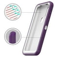 thumbnail image 2 of Aggxpf Compatible with Moto G Play 2023/Moto G Pure/Moto G Power 2022 Neutral Phone Case, Dual Layer Protection Phone Cover (Purple&White), 2 of 5