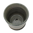 thumbnail image 2 of Ellora Ceramic Planter with Attached Saucer - Slate - 6.75" x 6.5", 2 of 2