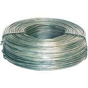 PrimeSource Smooth Coil General Purpose Wire - Galvanized Steel, 9 Gauge, 170' Multicolor — Indoor & Outdoor Use, NEC-Compliant