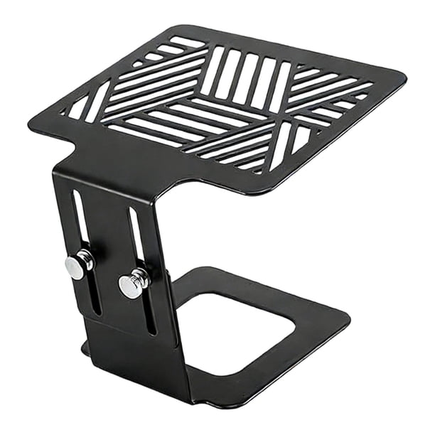 Accesorios para soporte de báscula de café Durabilidad profesional Resistente Altura ajustable Negro
