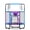 Purple & Blue, variant on WOWLAND Trampoline for Kids 600LBS 66'' 5.5FT Toddler Trampoline, Outdoor & Indoor Trampoline with Handlebar, Enclosure, Basketball Hoop, Swing, Small Mini Trampoline for Toddlers, Gift for Kids
