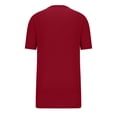thumbnail image 5 of JINMGG Mens shirts short sleeve Classic Slim Shirt Casual Double Pocket Sports Bottom T-Shirts Top Tees Blouses, 5 of 6