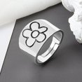 thumbnail image 3 of Bague pour Filles, Bague Ouverte en Or Blanc, 3 of 3