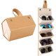 thumbnail image 1 of (Yellow)Glasses Case with Compartments, Carrying Case for Storing Sunglasses, Foldable Storage Case Portable Glasses Organizer for Men, Women, 1 of 4