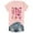 Pink, variant on Funny Womens Graphic T Shirts Casual Printed Short Sleeve Crew Neck Tee Summer Top Black L
