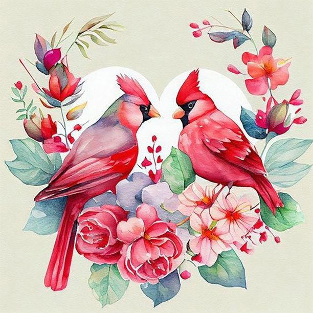 Pintura de diamante 5D DIY taladro redondo completo corona pájaro decoración del hogar (HQ191) Hugtrwg Para estrenar