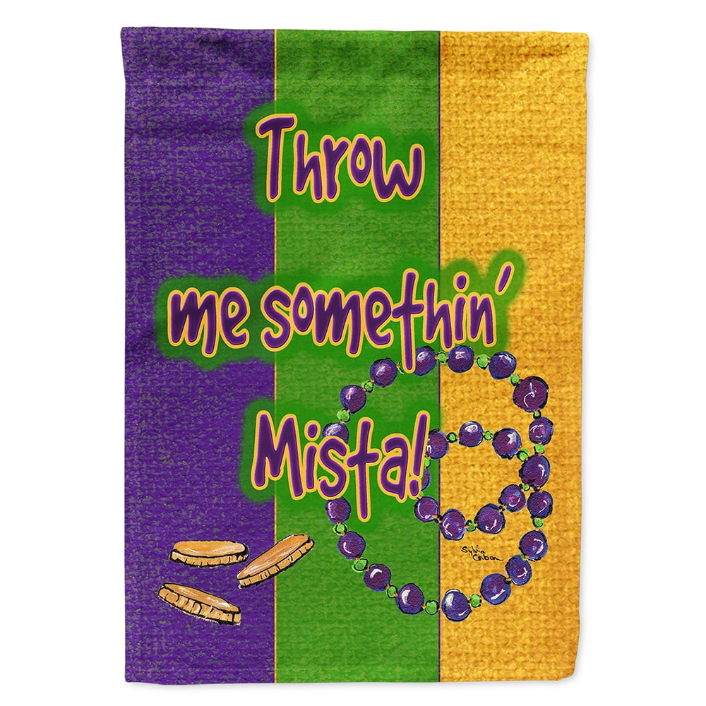mardi gras garden flags