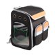 thumbnail image 4 of Mochila transportadora para gatos, mochila para mascotas, mochila ajustable transpirable para perros, mochila transportadora para mascotas, características de vanguardia, 4 of 7