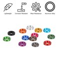 thumbnail image 3 of Uxcell M3 Countersunk Washers, 10 Pack Finish Washers Alloy Aluminum Screw Gaskets Gold Color, 3 of 5