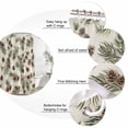 thumbnail image 6 of Sage Green Christmas Waterproof Fabric Shower Curtain,Rustic Pine Cones Xmas Botanical Waterproof Fabric Shower Curtain for Bathroom Curtains Bathtubs Shower Curtains with 12 Hooks Extra Long 72x96, 6 of 8