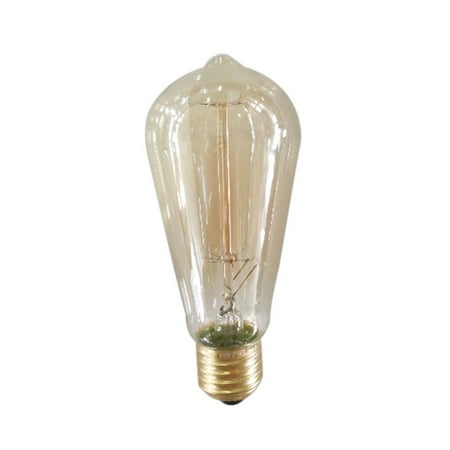 

Bulb Glass Vintage Light Bulb Industrial Ceiling Lighting Home Bar Accessory 40W US by Hi.FANCY