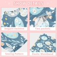 thumbnail image 4 of FORMRS Kids Pajama Set Fleece Long Sleeve Top Relaxed-Fit Pants Lounge Sleepwear, Sizes 3T-11Y, Easter Eggs, 4 of 7