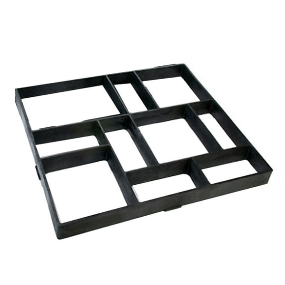 Advancent Camino molde pavimento fabricante DIY Prop piedra mano de obra fina de larga duración rectángulo patio parque multiusos suministros de jardín Decoración del hogar Advancent HA080363-01