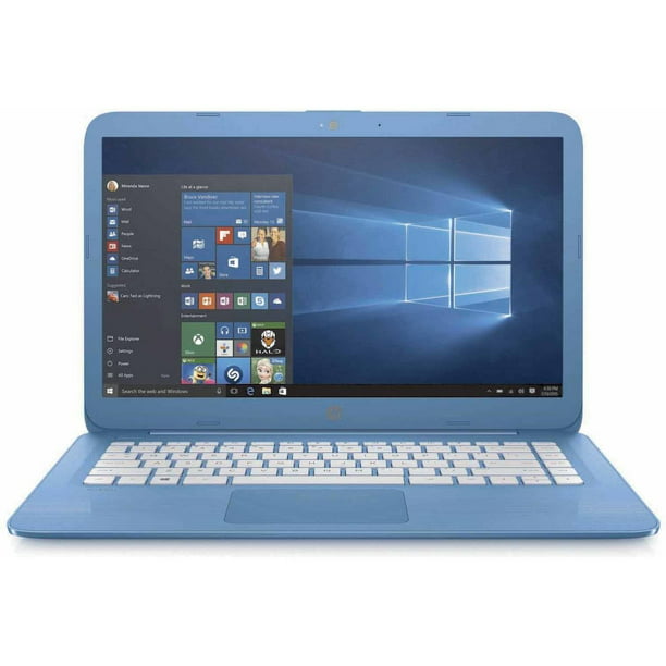 Hp Stream 14 Laptop Windows 10 Home Office 365 Personal 1 Year Included Intel Celeron N3060 Processor 4gb Ram 32gb Emmc Storage Walmart Com Walmart Com