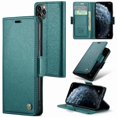thumbnail image 1 of Funda tipo cartera iPhone 11 Pro con cierre magnético, RFID, tarjetero, soporte, carga inalámbrica, 1 of 5