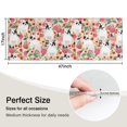 thumbnail image 5 of Cute Cartoon Rose with Dog Bulldog Kitchen Rug Mat,Kitchen Runner Rugs Non Skid Washable,Decorative Kitchen Floor Mats for Kitchen,Sink,Laundry,17"X47", 5 of 5