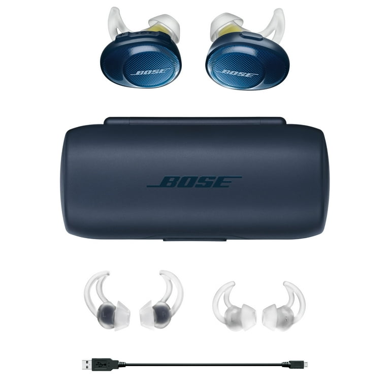 SoundSport Bluetooth True Wireless Earbuds with Charging Blue, - Walmart.com