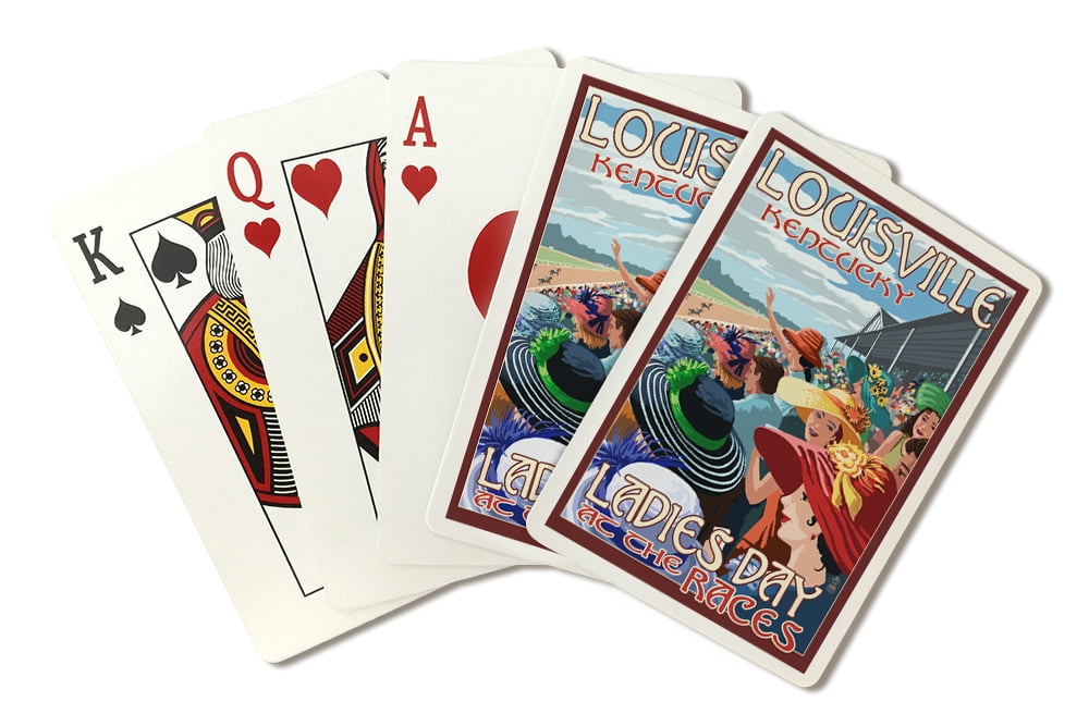 jokers A Day At The Races Set of 52 Playing Cards gib 
