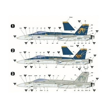 Academy Hobby USN F/A-18C VFA-192 "Golden Dragons" (Modern) New