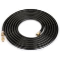 thumbnail image 3 of WADEO 20FT Propane Hose Assembly with Both 3/8" Female Flare for Gas Grill, RV, Fire Pit, Heater, etc, Included a Pipe Fitting 3/8" Flare x 1/8" MNPT, 3 of 6