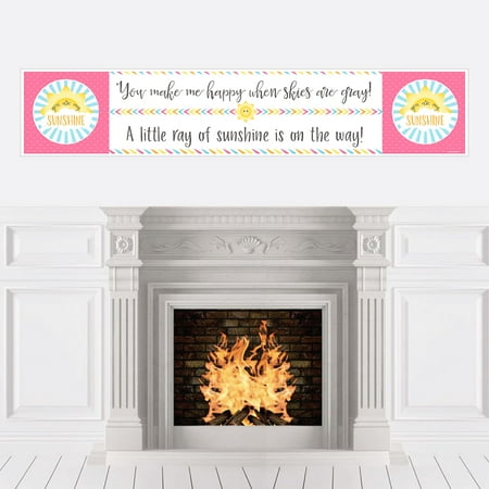 You Are My Sunshine Baby Shower Decorations Party Banner