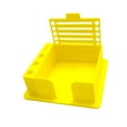 thumbnail image 3 of AMLESO Sticky Note Holder Sticky Note Stencil for Office Supplies Workers Classroom Yellow, 3 of 8