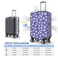 thumbnail image 6 of Balery Luggage Cover Daisies Flowers Print Suitcase Covers for Luggage Elastic Washable Suitcase Protector Fits 18-32 Inch Luggage-Medium, 6 of 9
