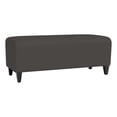 thumbnail image 1 of Lesro Ravenna Lounge Reception Loveseat Bench in Gray, 1 of 5