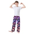 thumbnail image 3 of Leopard Print Background Pajama Pants Soft Lightweight Lounge Pants Bottoms Sleep Pants Warm Comfy, 3 of 9