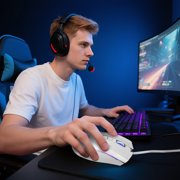 TSV Gaming Mouse Wired, USB Computer Mouse with 4 Adjustable DPI, RGB Backlit LED, Side Buttons, Ergonomic Optical Mice for PC, Laptop, Windows, Mac, Vista, Linux, Gamer
