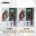 thumbnail image 4 of Digital Multimeter,Universal Meter Meter Resistance Resistance Tester Manual Universal Meter Tester Ammeter With Lcd Display 1999 3 1/2 Lcd 1999 Count Manual An9205a 3 1/2 Dabey Huiop, 4 of 7