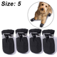 thumbnail image 2 of Zapatos para perros Guardia de garra de pavimento caliente, suela antideslizante Botas de verano para gatos y perros con cinta reflectante 4PCS MFZFUKR CPB-DE-LYY1857-8, 2 of 5