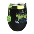 thumbnail image 2 of Practical Magic 2 Wine Tumbler with Charm Set of 2, Stemless Movie Inspired Drink Cups with Lids and Lime Slice Charms, Novelty Beverage Cups for Movie Night Party Gift, 2 of 4