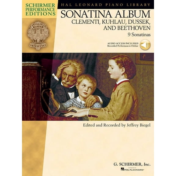 Hal Leonard Piano Library Schirmer Perfo Sonatina Album - Schirmer Performance Editions Book/Online Audio, (Paperback)