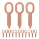 thumbnail image 1 of 50 Uds. Anillos para tirar de abolladuras, Kit de reparación de abolladuras para soldador de coche, anillos extractores de abolladuras, 1 of 4