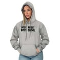 thumbnail image 5 of Cute Dogs Rule Boys Drool Pet Owner Hoodie Sweatshirt Women Brisco Brands L, 5 of 6