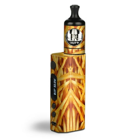 Fury Kit - Skin Decal Vinyl Wrap for Aspire Zelos 50W starter Kit Vape stickers skins cover / French Fries