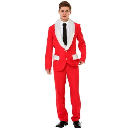Boo! Inc. Magnificent Mr. Claus Christmas Suit | Perfect for Halloween or Christmas