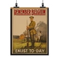 thumbnail image 2 of Print: Remember Belgium--Enlist To-Day, 1915, 2 of 4