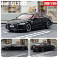 thumbnail image 1 of Modelo de coche de aleación JKM 1:64 Audi A8 A7L miniatura de metal deslizante decoración de coche colección regalo modelo de coche, 1 of 5