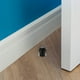 thumbnail image 5 of Uxcell 2-Pack Topes de Puerta de Suelo, Tope de Puerta Cilíndrico de Acero Inoxidable con Amortiguador de Goma Plástica [Negro], 5 of 7