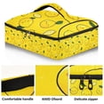 thumbnail image 2 of Iauyy Casserole Carrier for Hot Food Insulated Casserole Travel Carry Bag with Lid Food Warmer Bag for Party/Picnic,Lemon Cartoon Wallpaper, 2 of 7