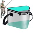 thumbnail image 4 of Foldable Fishing Bucket, 12L Portable Live Fish Storage Container, Fishing Equipment Multi Functional Live Fish Bait Bucket for Boat Fishing, Kayak Fishing, 4 of 10