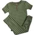 thumbnail image 3 of Mon Petit Baby Boys' Pajama Set - 4 Piece 100% Cotton Sleep Shirt, Tank Top, Lounge Pants, Shorts (12M-4T), 3 of 7