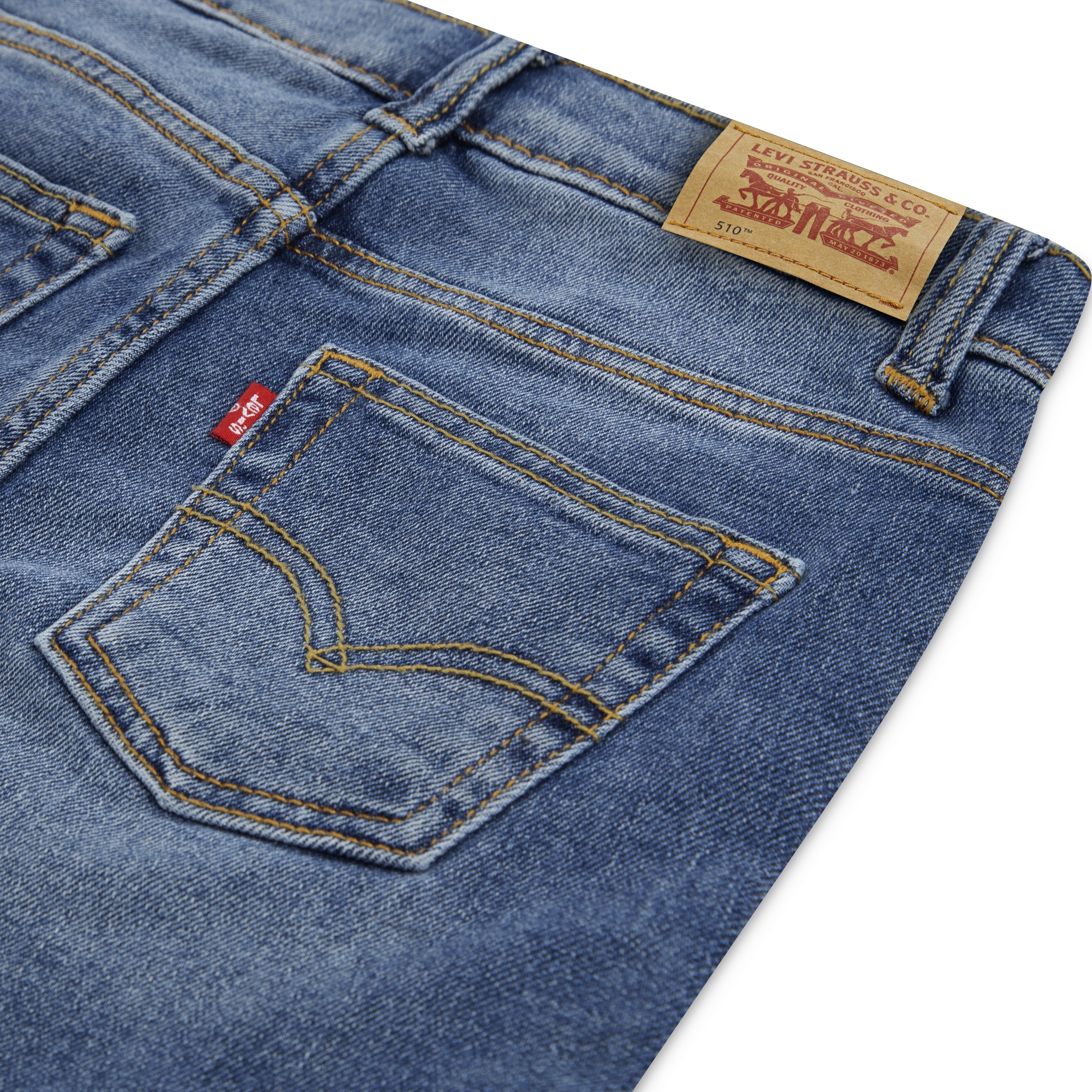 Levi's Boy's 510 Skinny Fit Denim Shorts, Sizes 4-20