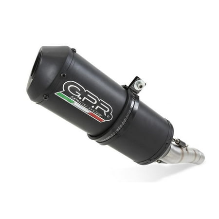 - Yamaha FZ-09 FZ09 Exhaust 2014 2015 2016 Slip On Black Muffler GPR Ghisa Homol, Street Legal