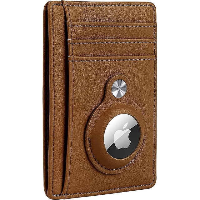 Funda Cartera ZERODAMAGE SAHARA CASE Slim de Cuero Marrón