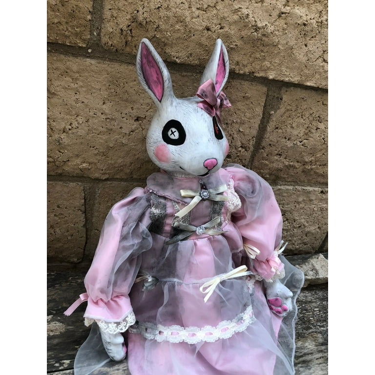 Vampire Plush Bunny Creepy Cute Plush Rabbit Horror Stuffed 